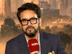 Anurag Thakur sottolinea il "La cosa migliore" Informazioni su NDTV DP World PGTI Professional-Am
