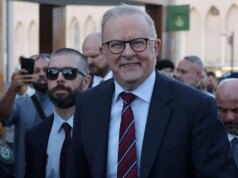 Il primo ministro australiano ha criticato la moschea, chiamata “cane putrido” dai manifestanti