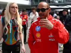 Chris Pratt, Jack Black e Anya Taylor-Pleasure stupiscono al Gran Premio di F1