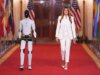 Melania Trump propone i robotic come potenziali educatori per gli scolari
