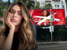 Taylor Frankie Paul “Bachelorette” Billboard di Hollywood strattonato, in video