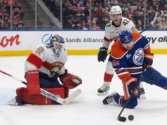 Sergei Bobrovsky perfetto in rete mentre gli Oilers vengono respinti dai Panthers