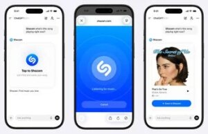 Il riconoscimento musicale Shazam di Apple è ora disponibile in ChatGPT