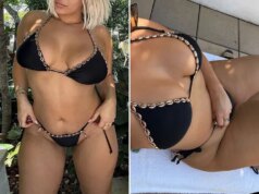 Indovina il cantante in questo bikini nero per il giovedì assetato!