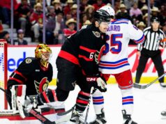 Dennis Gilbert dei senatori lascia il gioco dopo il grande successo di Ekman-Larsson di Maple Leafs