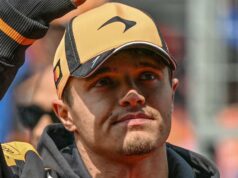 F1: la statua di fuoco di Lando Norris esposta al museo Tussauds di Londra