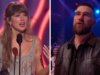 Taylor Swift grida al fidanzato Travis Kelce nel discorso degli iHeartRadio Music Awards