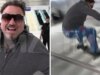 Bam Margera prova a fare Ollie su 8 scale al LAX, in video