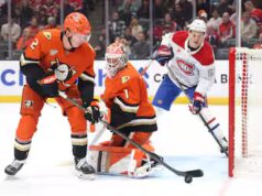 Défaite du Canadien contre les Geese, à Anaheim: comme des chiens en balloune