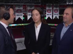 Francia Margaret Bélanger e Geoff Molson s’ouvrent sur leurs liens avec Rodger