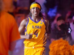 La star della LSU Flau’jae Johnson porta il drago barbuto nell’ultimo torneo NCAA della sua carriera universitaria