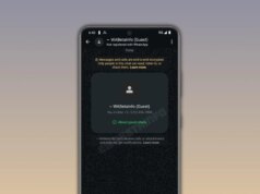 La funzione di chat ospite di WhatsApp ti consentirà di comunicare con gli utenti senza un account
