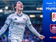 Il Fulham si avvicina ai posti di qualificazione europea vincendo sul Burnley