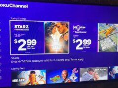 Ottieni AMC Plus, MGM Plus o Starz per $ 3 al mese sul canale Roku