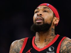 Brandon Ingram dei Raptors si è grattato nel finale contro i Jazz con un’infiammazione al tallone