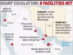 L’Iran colpisce i siti energetici del Golfo: attacchi colpiscono hub di petrolio e fuel; i prezzi del carburante aumentano in tutto il mondo