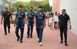 Le star dei Gujarat Titans visitano l’IIM Ahmedabad in vista dell’IPL 2026
