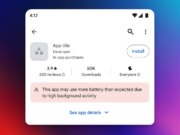 Google Play Retailer mostrerà un’etichetta di avviso se un’app scarica eccessivamente la batteria del tuo telefono Android