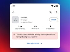 Google Play Retailer mostrerà un’etichetta di avviso se un’app scarica eccessivamente la batteria del tuo telefono Android