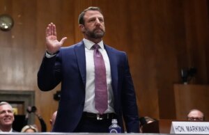 Mullin ha prestato giuramento come capo del DHS dopo che la frattura del GOP ha costretto Dem a salvare la nomina