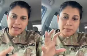 Il soldato dell’esercito americano di origine indiana Shilpa Chaudhary accende il dibattito: “Perché gli indiani protestano per il chief iraniano?”