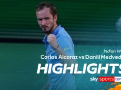 Medvedev travolge Alcaraz e raggiunge la finale di Indian Wells
