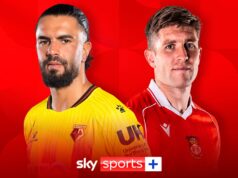 Watford vs Wrexham e tutta l’EFL su Sky LIVE!