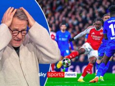 L’Arsenal domina il Leverkusen e raggiunge i quarti di Champions League