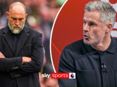 Carra: Sarebbe meglio se gli Spurs si separassero da Tudor