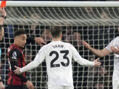 Il Man Utd è tornato a Bournemouth dopo il cartellino rosso di Maguire