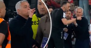 Mourinho ha mostrato il DECIMO rosso dopo che il Benfica ha segnato il pareggio nel finale contro il Porto!