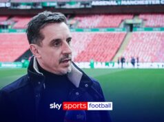 ‘L’Arsenal è in vantaggio’ | Neville sostiene i Gunners in vista della finale di Coppa di Lega