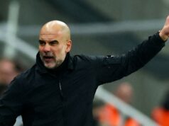 Guardiola, boss del Manchester Metropolis, è stato squalificato per due partite dalla linea laterale