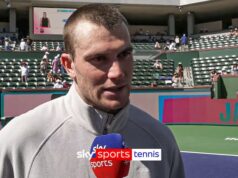 Draper si diverte advert affrontare Djokovic negli ottavi di finale a Indian Wells