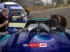 In dubbio la partecipazione di Antonelli alle qualifiche di Melbourne dopo la brutta caduta