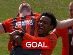 Il Dundee United passa in vantaggio contro il Celtic all’inizio del secondo tempo!