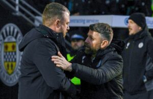 Robinson è stato nominato capo allenatore dell’Aberdeen dopo l’uscita di St Mirren