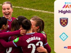 Il tiro al volo di Sensation Siren fa guadagnare al West Ham un punto cruciale