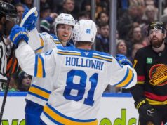 I Canucks cadono contro i Blues che mantengono vive le speranze di playoff vincendo