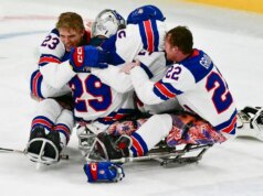 L’hockey su slitta paralimpico della squadra USA completa la piazza pulita del Canada ai Giochi invernali