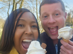 Angellica Bell invia “grazie” a Dermot O’Leary mentre celebra il traguardo della sua carriera