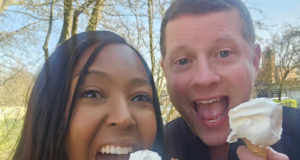 Angellica Bell invia “grazie” a Dermot O’Leary mentre celebra il traguardo della sua carriera