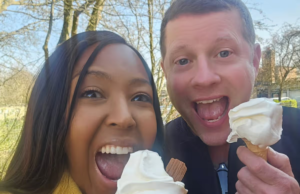 Angellica Bell invia “grazie” a Dermot O’Leary mentre celebra il traguardo della sua carriera
