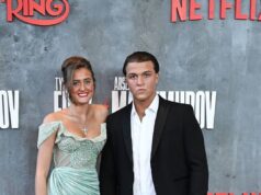 La figlia di Tyson Fury, Venezuela, assiste al combattimento di ritorno con il suo fidanzato adolescente