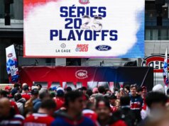 Partite delle serie sullo schermo gigante: una manutenzione necessaria per guardare il Canada all’esterno del Centre Bell