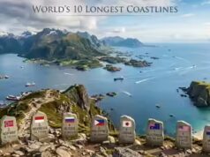 10 paesi con le coste più lunghe del mondo