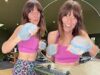 Davina McCall, 58 anni, mostra i suoi addominali strappati in una maglietta rosa da ginnastica mentre si gode un allenamento di boxe sudato dopo la battaglia contro il cancro al seno