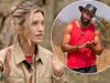 Ashley Roberts rimane sbalordita mentre David Haye mostra il suo sedere nudo durante I am A Movie star All Stars in un flashback del suo periodo a Oz