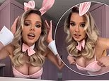 Helen Flanagan fa salire la temperatura mentre si veste da coniglietta attractive per lo sfrigolante video di Pasqua