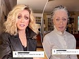 Donna Mills, 85 anni, prende in giro i critici che si lamentano del fatto che usa “troppo trucco” con un video scioccante di trasformazione